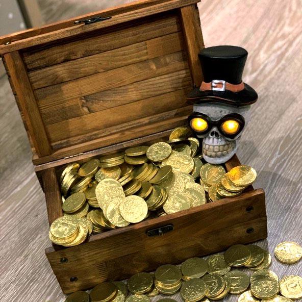 Сундучок из дерева Темуко Латте (СДЧ-001016)