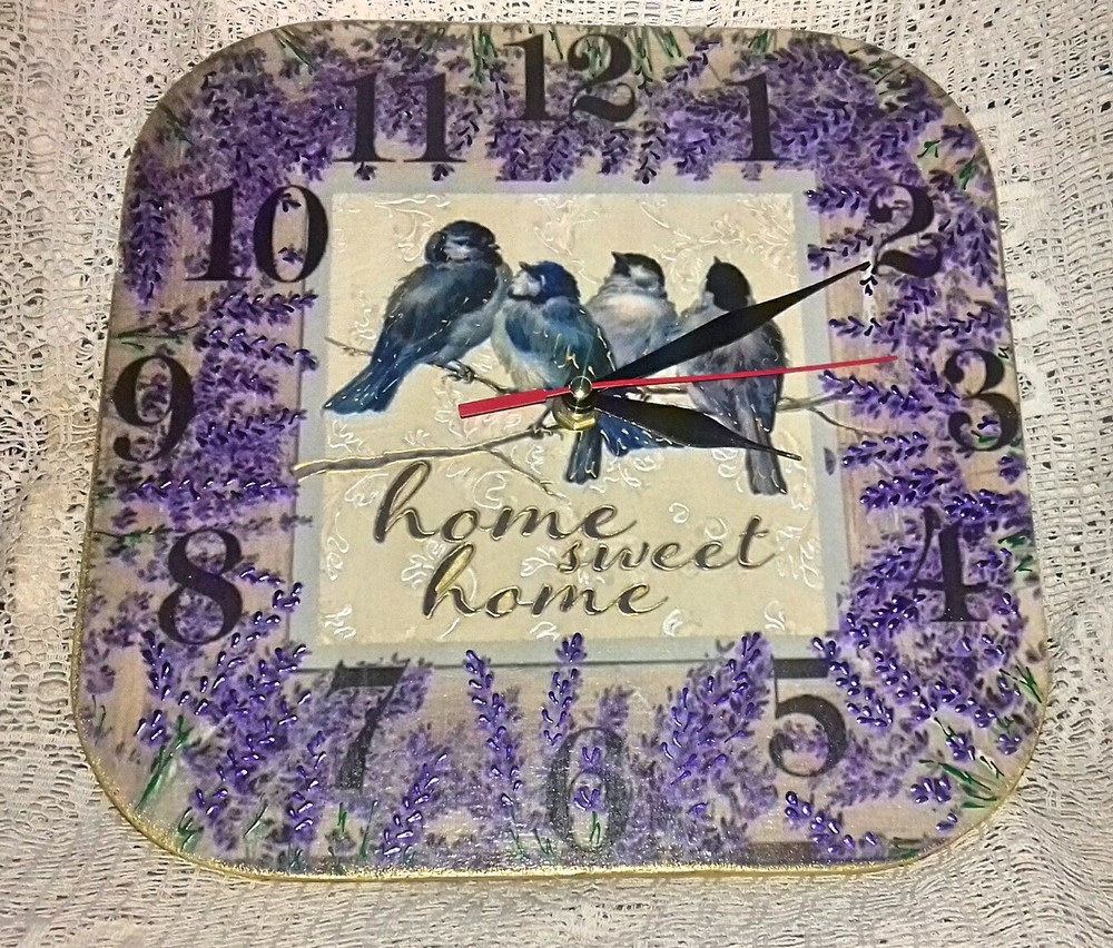 Часы настенные интерьерные Okl Gifts 25х25 см 236