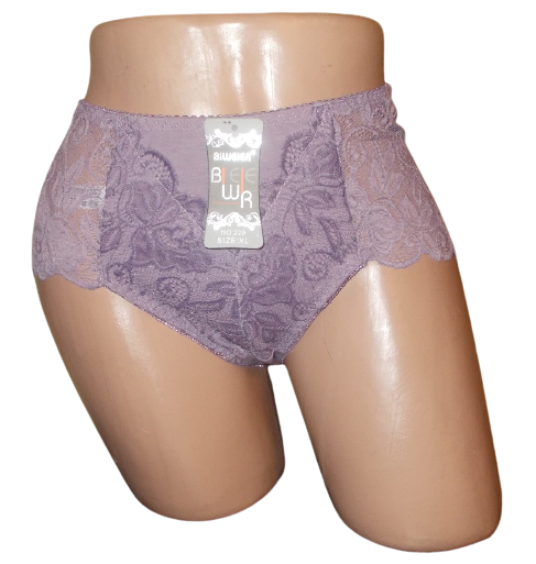 Женские трусики ажурные Biweier 220 3XL Сиреневый (1555848747)