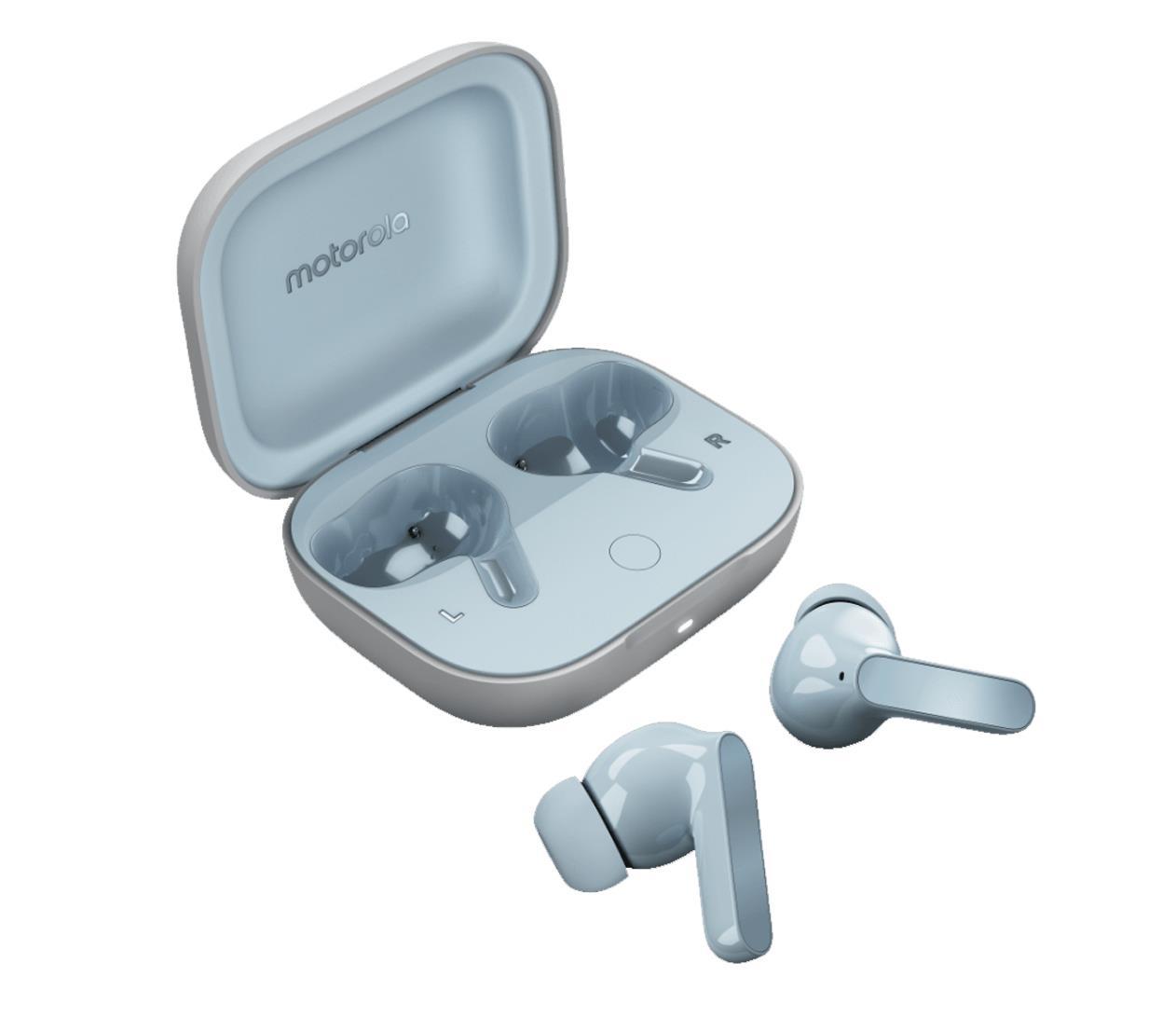 Навушники TWS Motorola Moto Buds Glacier Blue (PG38C05749)