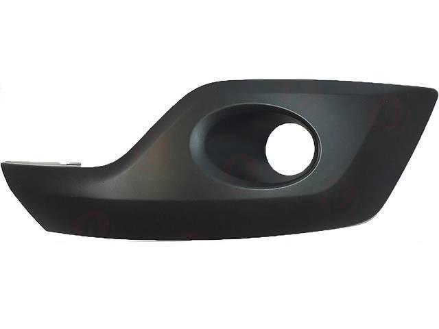 Решетка бампера AVTM Ford Transit Custom 12-17 правая с отверстиями для противотуманок (2823 914)