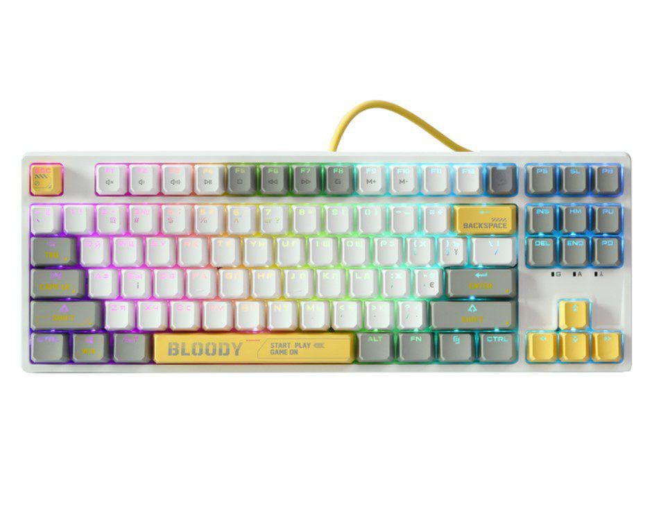 Клавиатура механическая игровая A4Tech S87 Blue BLMS Red Plus Switch Eng/Rus/Ukr