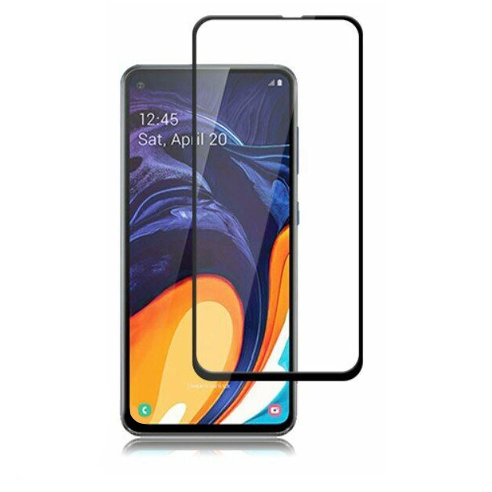 Защитное стекло Glass Full Glue для Samsung A60/M40 Black (2268)