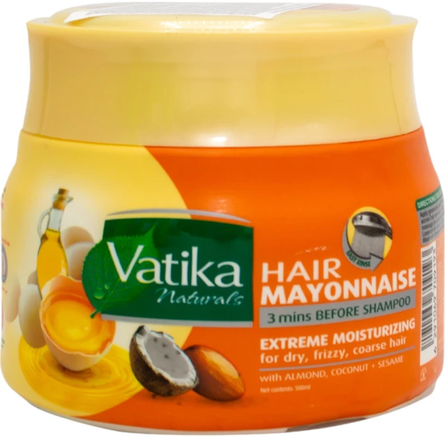 Маска-майонез для увлажнения волос Dabur Vatika 500 мл (32123590)