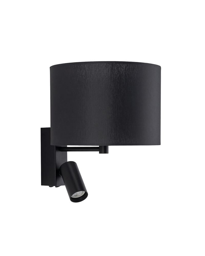 Бра Nowodvorski 11521 Lusso E27+GU10 R35 10W+10W IP20 Черный (26629341)