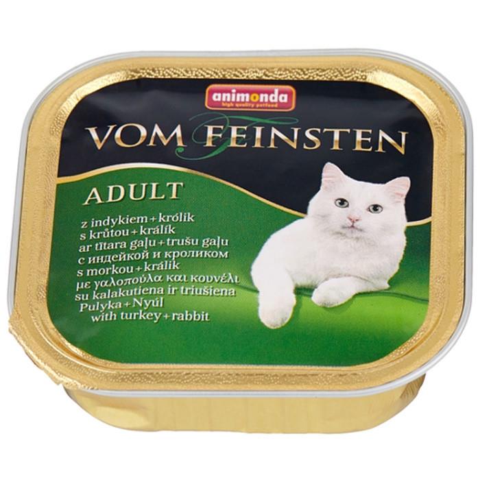 Консерви для котів Animonda Vom Feinsten Індичка-кролик 100 г (83205)