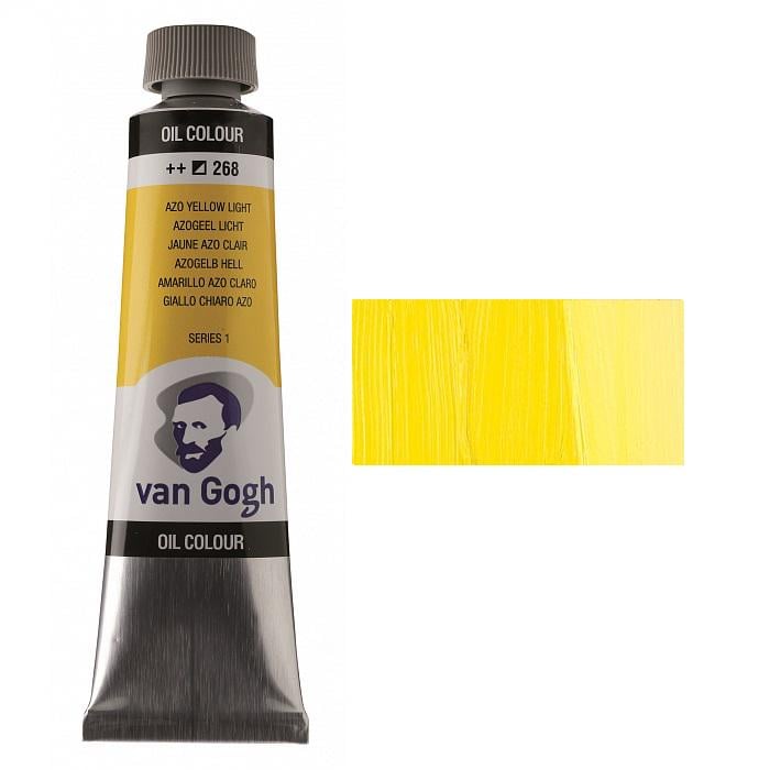 Масляная краска Van Gogh туба 40 мл 268 Azo желтый светлый (02052683) Масляная краска Van Gogh туба 40 мл 268 Azo желтый светлый (02052683)