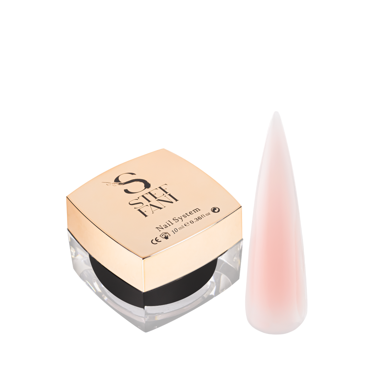 Акригель для нігтів камуфлюючий Steffani Light Acryl Gel 10 мл 03 Світлий рожевий