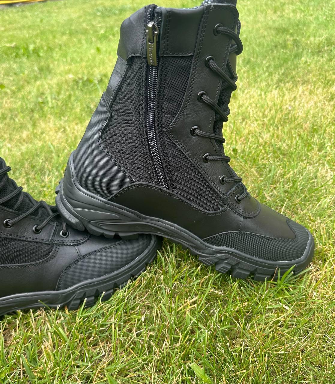 Берцы на молнии 7М2 осень-зима р. 38 Черный (150920252) - фото 3