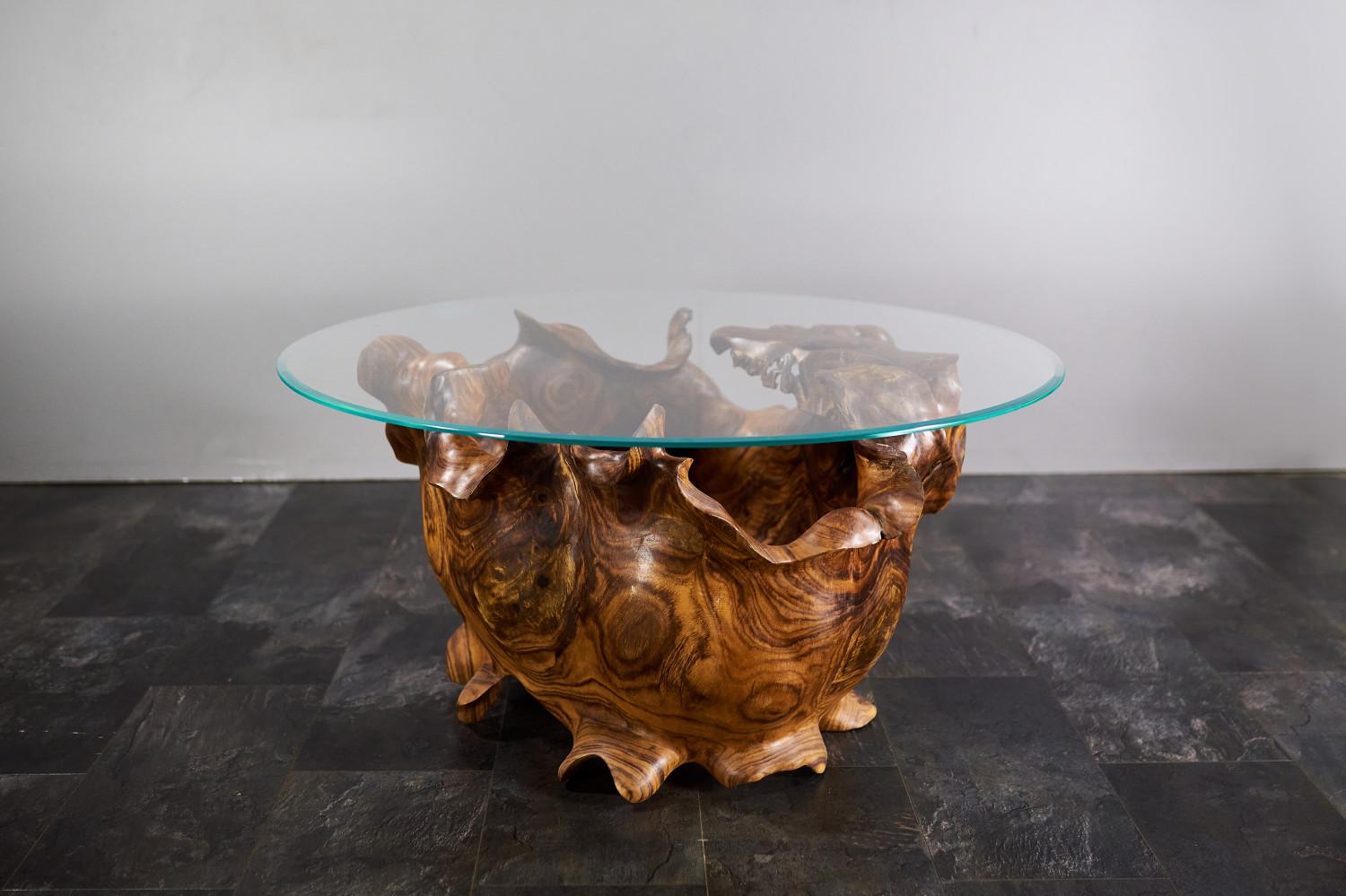 Стол журнальный из дерева тик (ND-26) - фото 2 Стол журнальный из дерева тик (ND-26) - фото 2