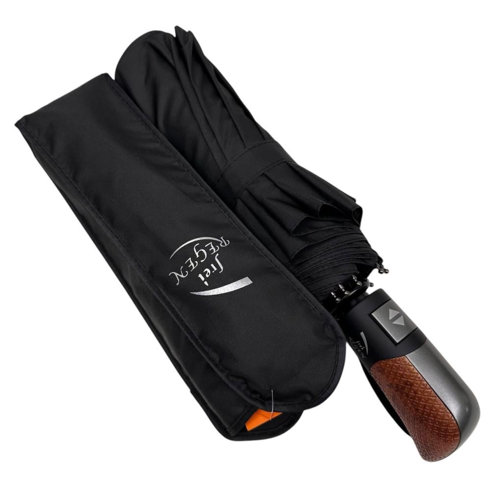 Зонтик семейный автомат Frei Regen 2717 Президентский d 117 см Черный (30222747) - фото 4 Зонтик семейный автомат Frei Regen 2717 Президентский d 117 см Черный (30222747) - фото 4