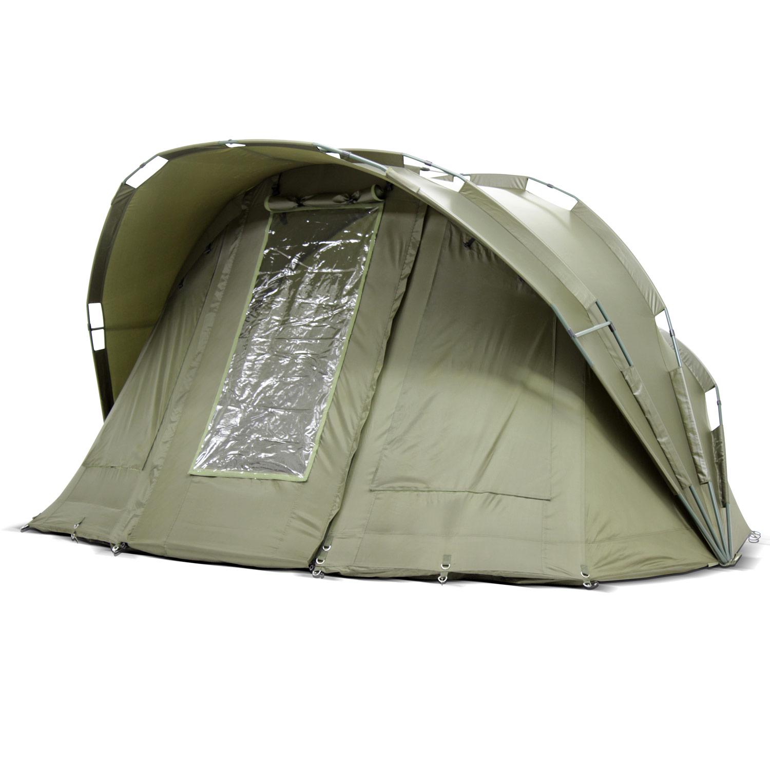 Палатка карповая RANGER EXP 3-mann Bivvy трехместная четырехсезонная с зимним покрытием 175х400х330 см (RA6611) - фото 11