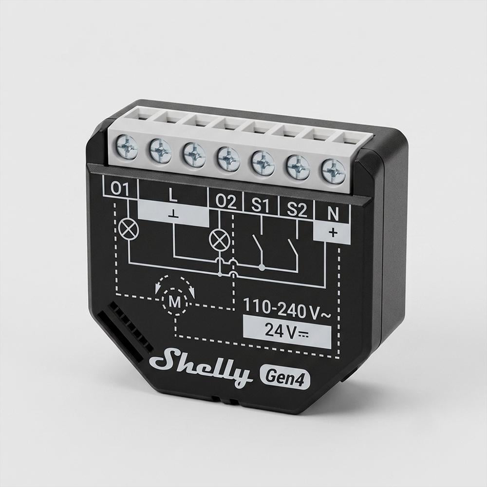 Реле двоканальне Shelly 2PM Gen4 (WH00933) Реле двоканальне Shelly 2PM Gen4 (WH00933)