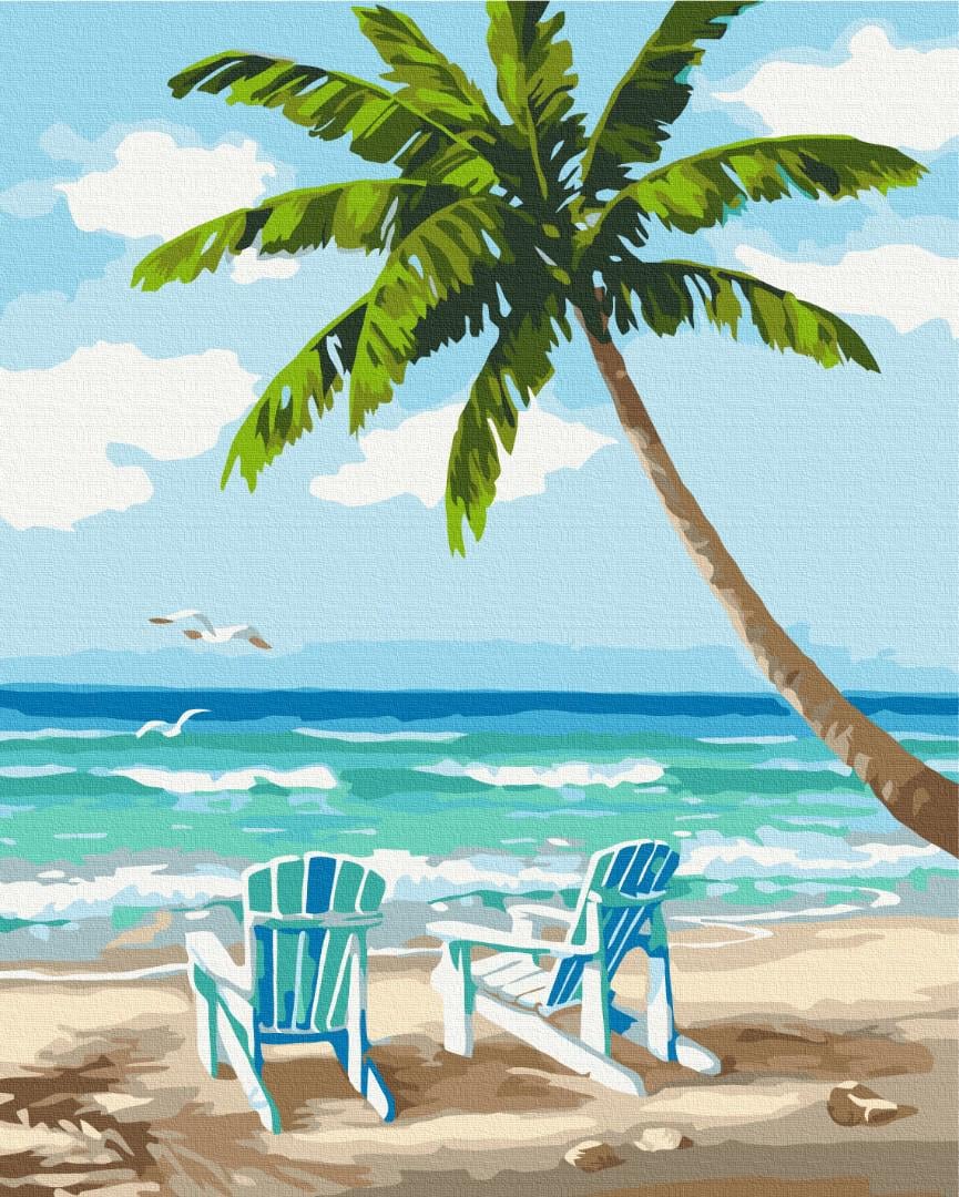 Картина по номерам Brushme Море на двух 48x60 см (BS51598L)