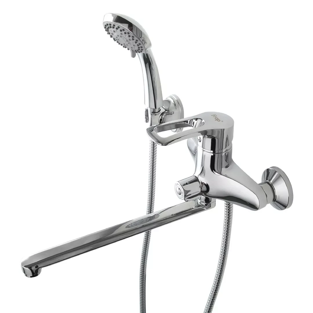 Змішувач для ванни Frap F2266 з душовим гарнітуром Хром (2465586885)