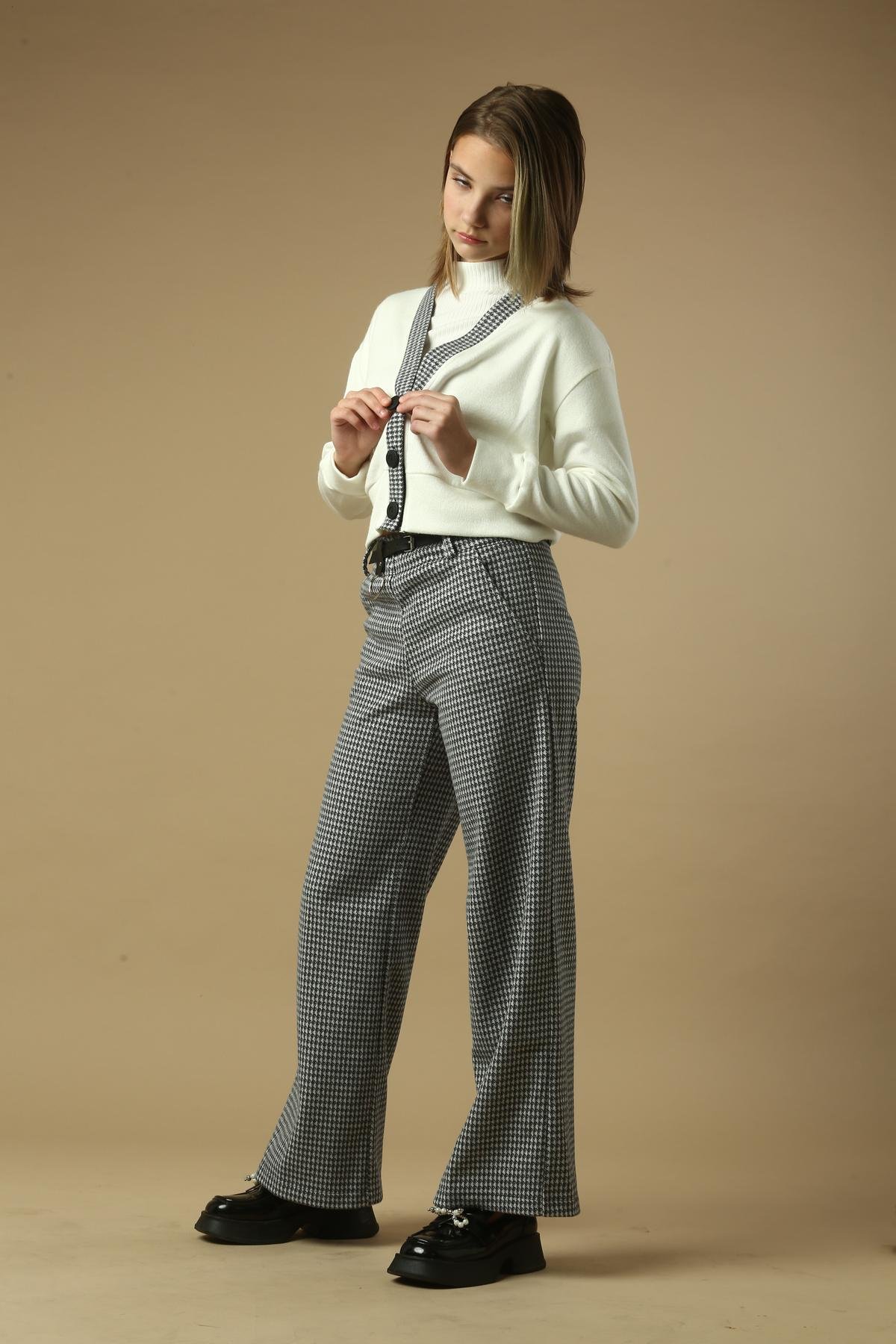 Брюки палаццо подростковые школьные IRmAS 0367 Гусеная кашемировая лапка 146 см Брюки палаццо подростковые школьные IRmAS 0367 Гусеная кашемировая лапка 146 см