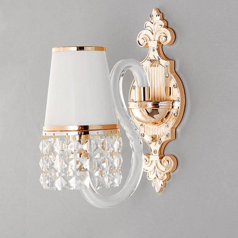 Бра с абажуром Light House ES-15880/1WB Золото