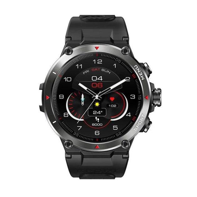 Смарт-годинник Zeblaze Stratos 2 GPS Super AMOLED Waterproof IP68 Black