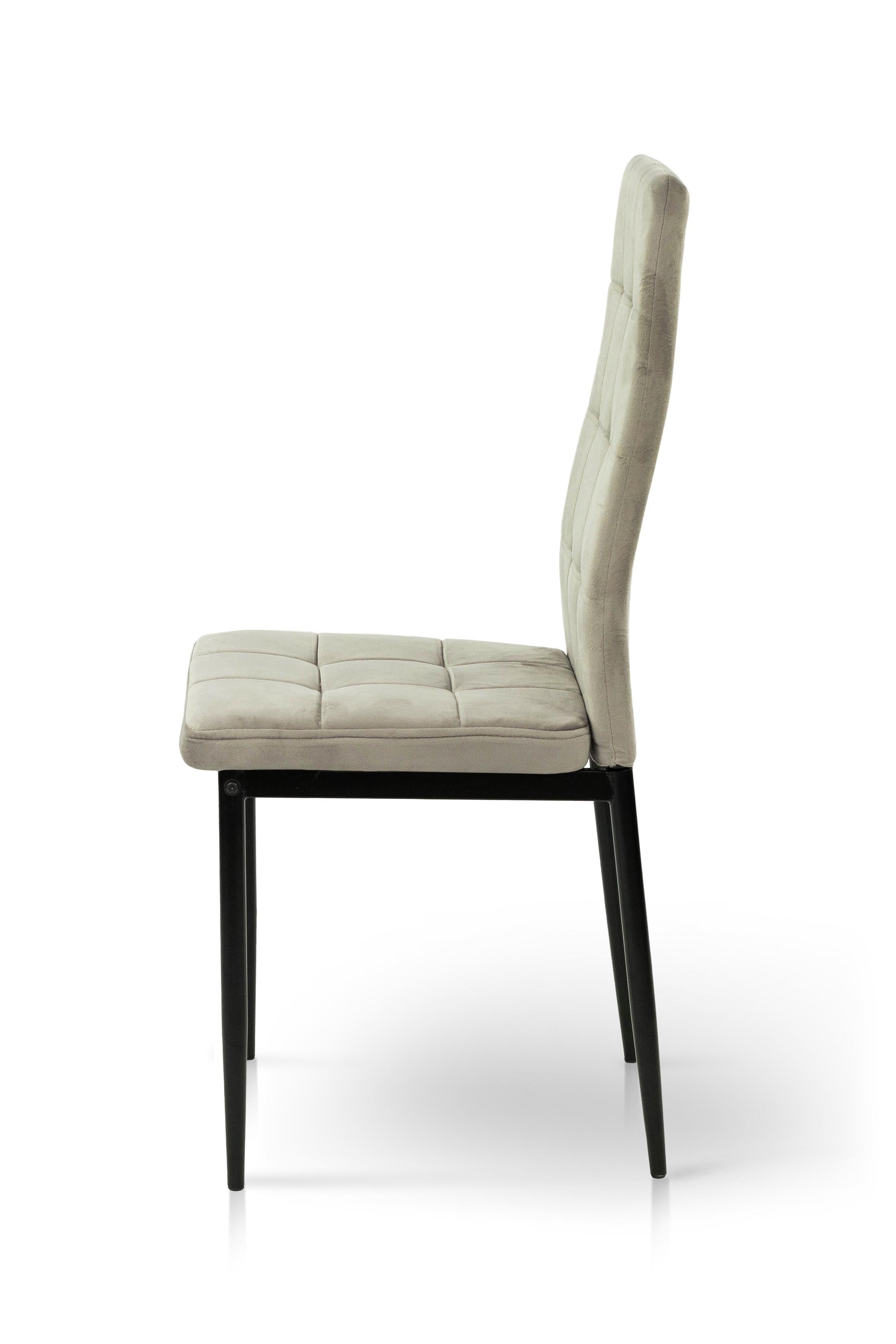 Стілець для кухні та вітальні ГРЕЙС Айс 410х980х510 мм Чорний/Пісочний (GAА0056268) - фото 3 Стілець для кухні та вітальні ГРЕЙС Айс 410х980х510 мм Чорний/Пісочний (GAА0056268) - фото 3