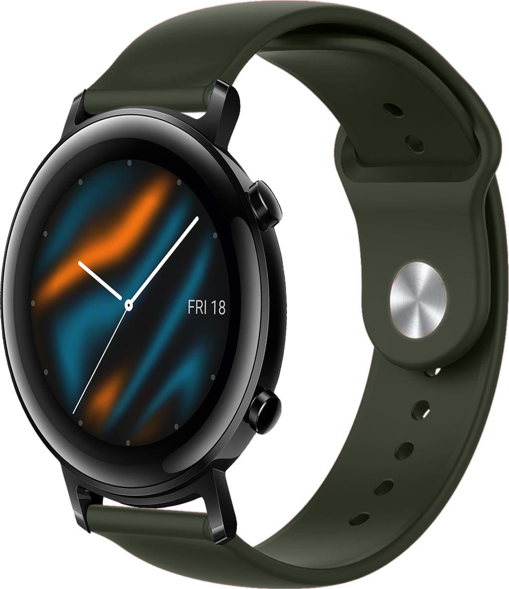 Ремінець Base для Huawei Watch GT 2 42 мм Dark Olive (38999)