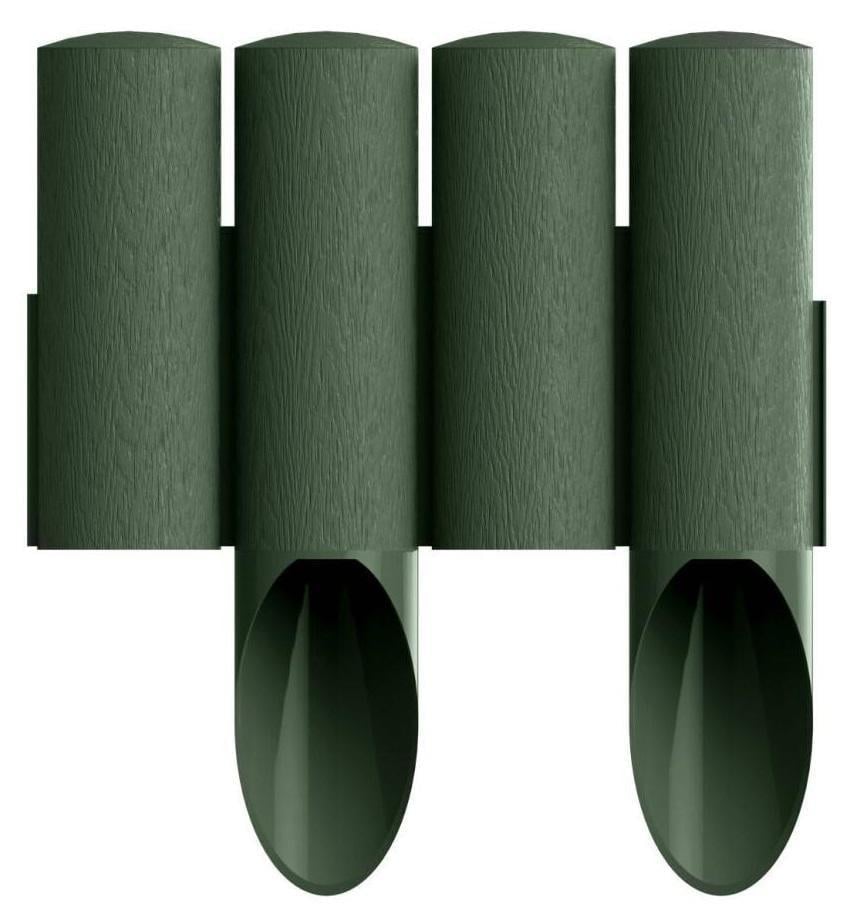 Газонное ограждение Cellfast STANDARD 2,3 м 4 элемента Зеленый (34-042)