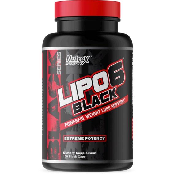 Комплексный жиросжигатель Nutrex Lipo-6 Black 120 Caps
