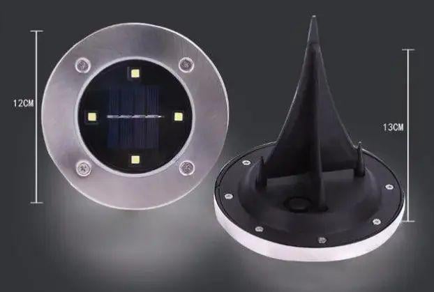 Садовий світильник Solar Pathway Lights LED IP65 на сонячній батареї 2В 100 мАг 0,4 Вт 4 шт. (30568567) - фото 6