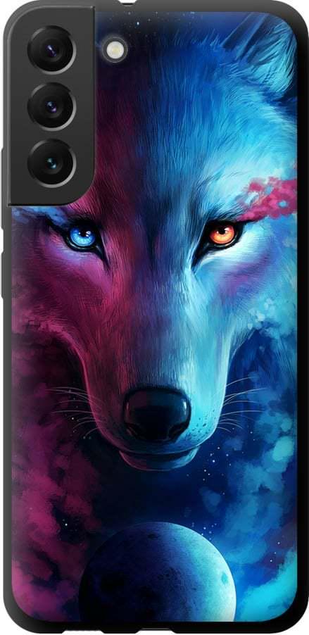 Чехол на Samsung Galaxy S22 Plus Арт-волк (3999b-2495-42517)