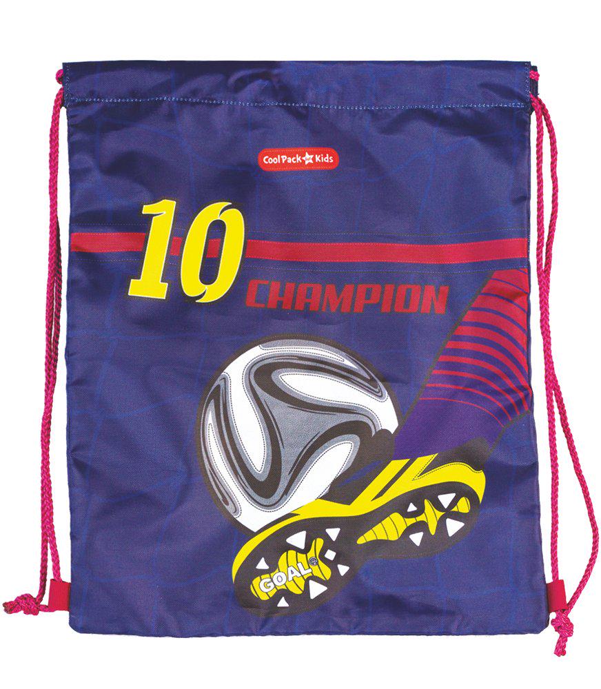 Сумка для взуття CooLPacK 385х32 см Football I Blue (66433CP)