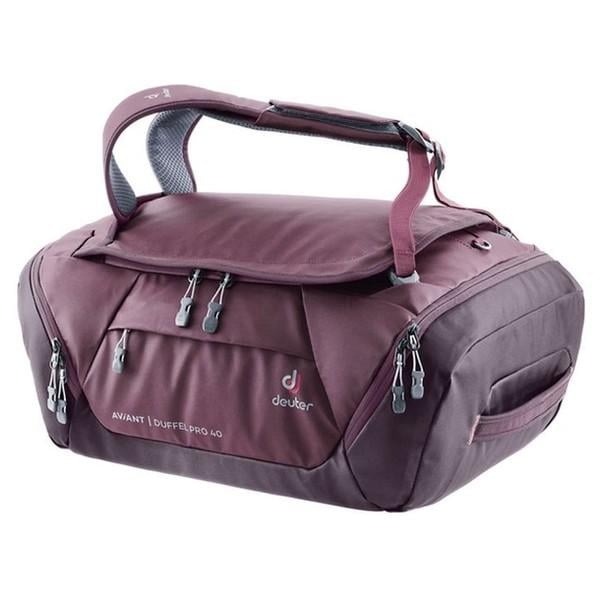 Сумка спортивна Deuter Aviant Duffel Pro 40 л Бордовий (3521020 5543)