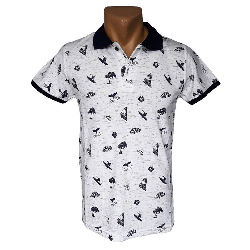 Футболка Leonidas M Белый (4259)