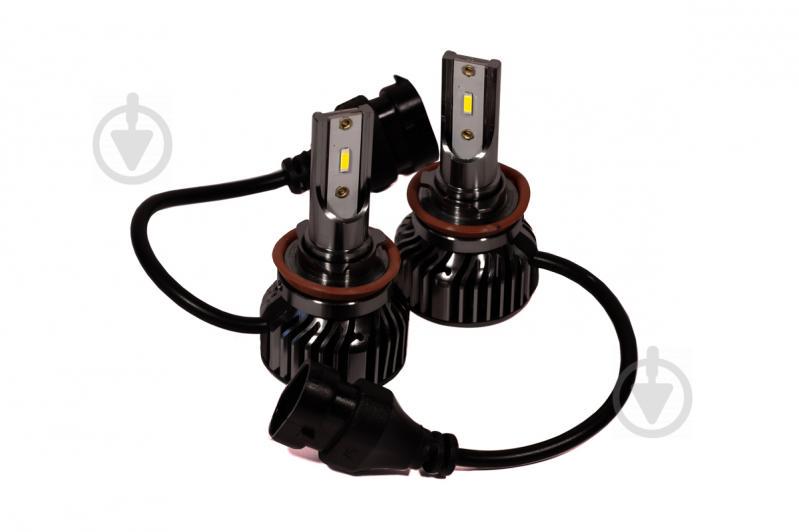 Комплект LED ламп HeadLight T18 H11 (PGJ19-2) 30W 9-32V 6000K