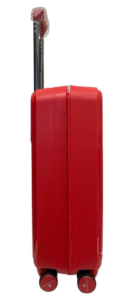 Валіза маленька ручна поклажа Snowball 37103 поліпропілен S Червоний - фото 4