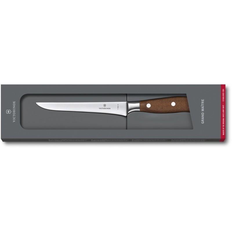 Нож кухонный для обработки мяса Victorinox Grand Maitre Wood Boning 15 см (Vx77300.15G) - фото 3 Нож кухонный для обработки мяса Victorinox Grand Maitre Wood Boning 15 см (Vx77300.15G) - фото 3