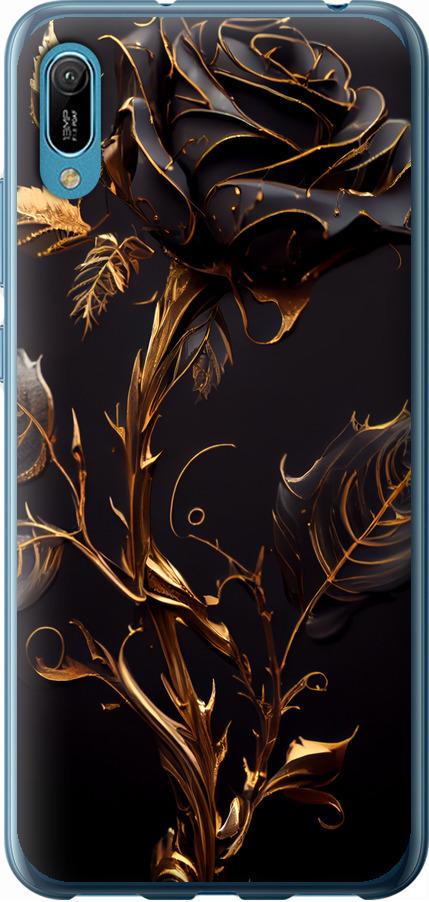 Чехол на Huawei Y6 2019 Роза 3 (5552t-1666-42517)