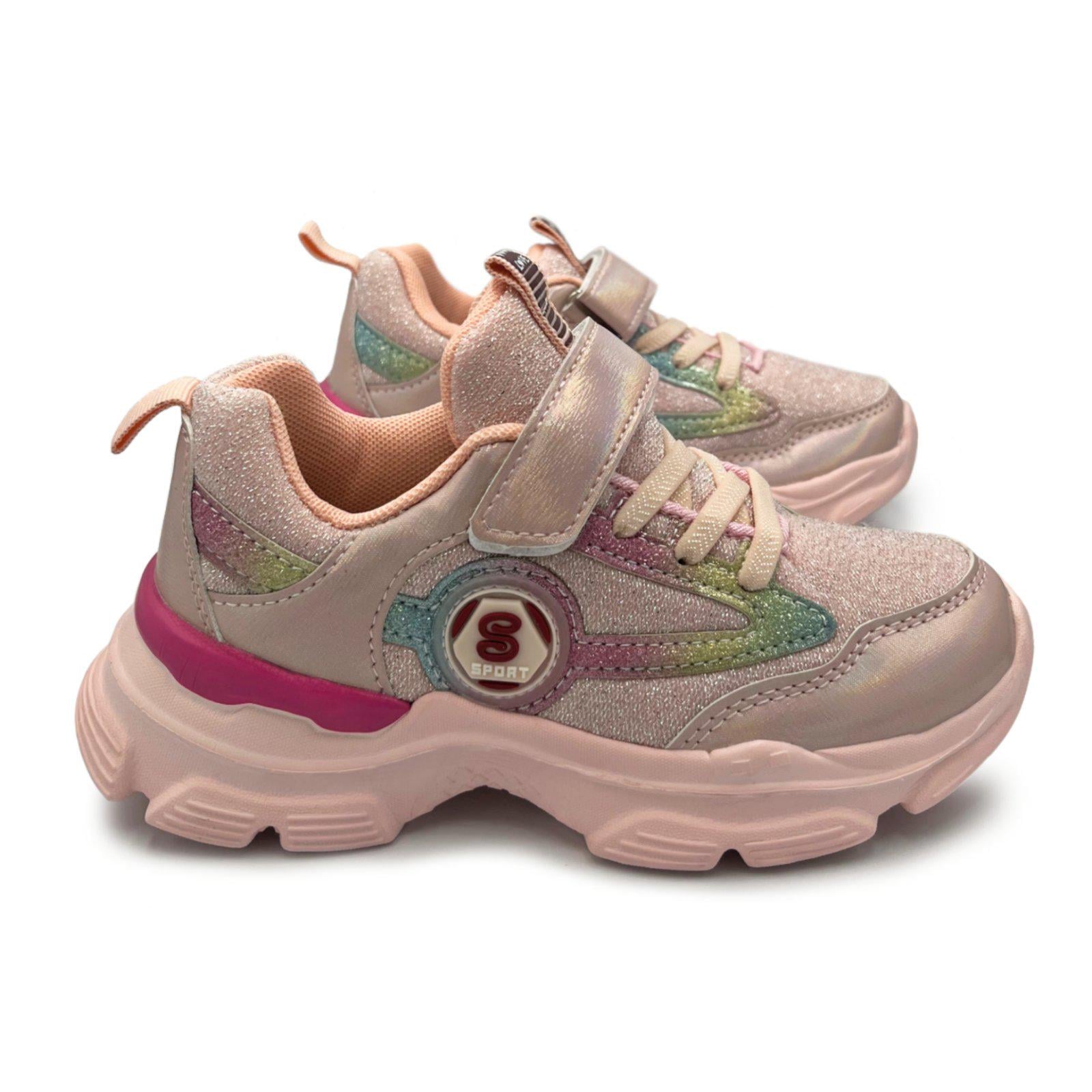 Кроссовки детские для девочки Bessky MV-1389 р. 31 Розовый