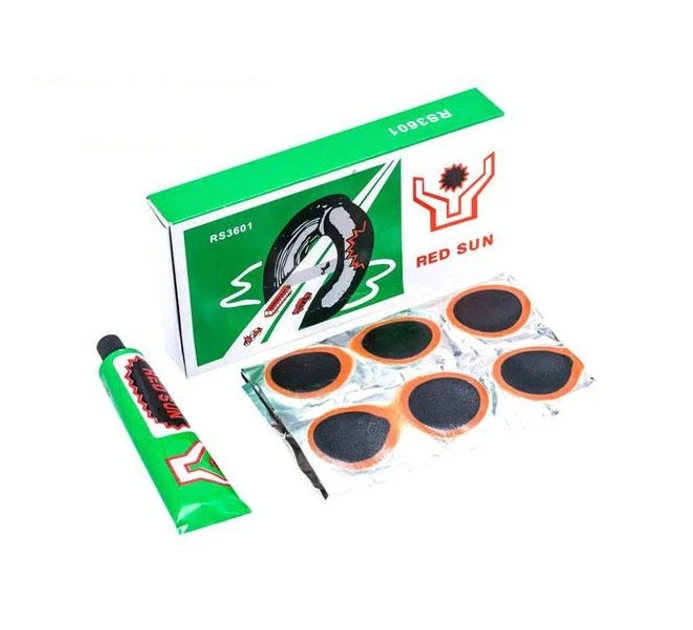 Комплект заплат Red Sun X4-107 круглые с клеем 36 шт. 35 мм (2127)