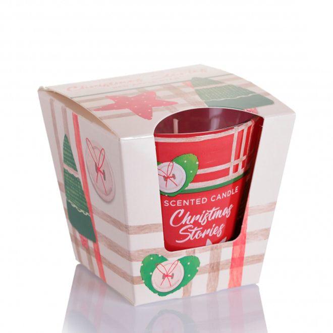 Свеча ароматическая Flora Christmas Stories Red Apple Star (28721)