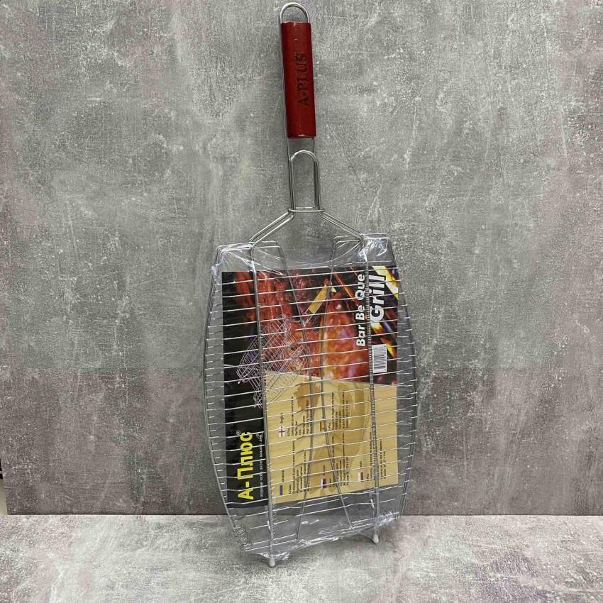 Решетка-гриль для рыбы A-PLUS 1888 2 секции (1377290887) - фото 8 Решетка-гриль для рыбы A-PLUS 1888 2 секции (1377290887) - фото 8