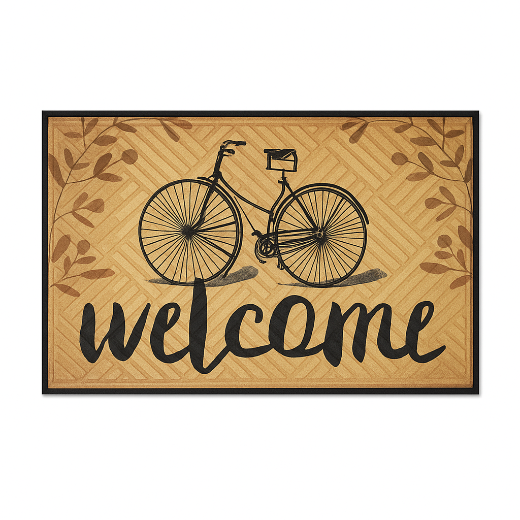 Коврик придверный Welcome 45x75 см Beige (125088)