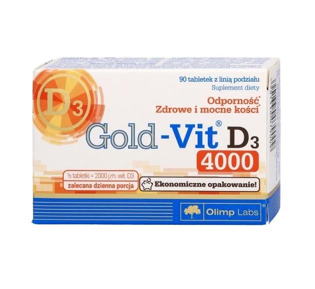 Вітамін D для спорту Olimp Nutrition Gold-Vit D3 4000 90 Tabs