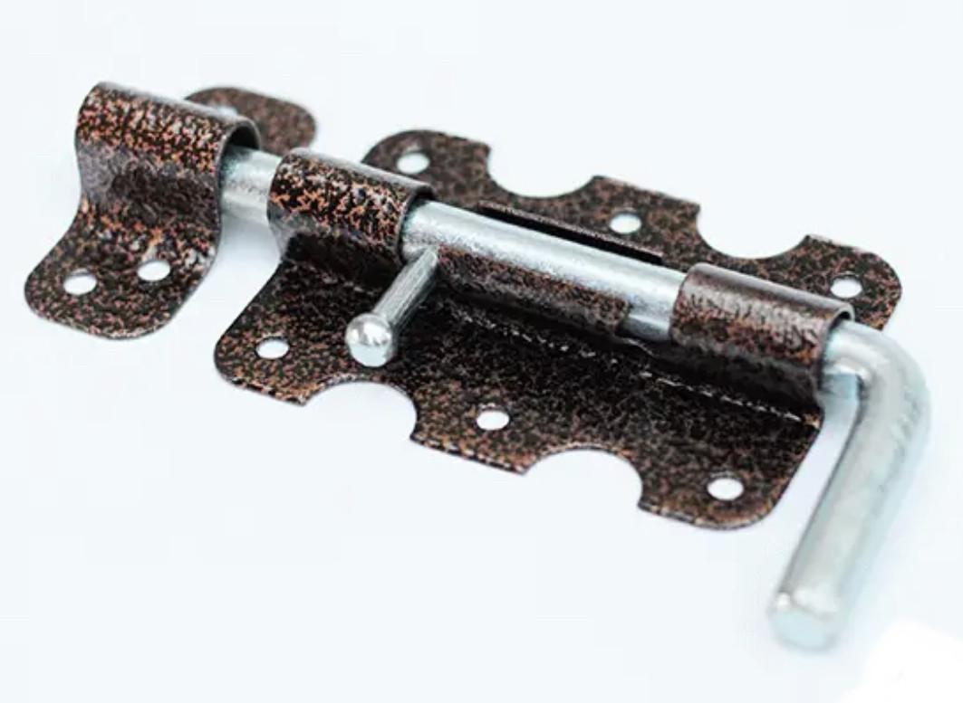 Засов-шпингалет 100 ручка с полимерным покрытием 100x70 мм (1870943045) - фото 2 Засов-шпингалет 100 ручка с полимерным покрытием 100x70 мм (1870943045) - фото 2