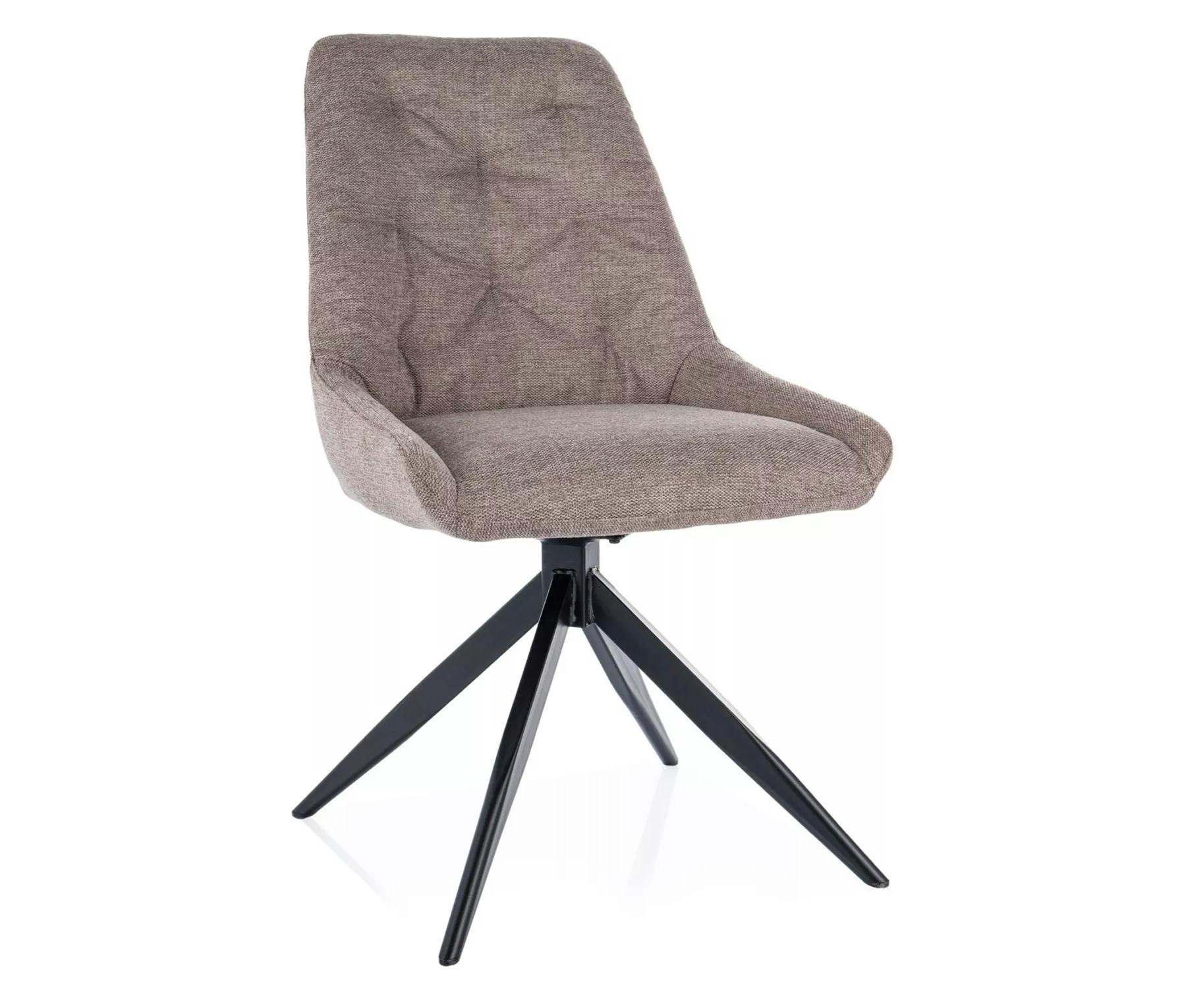 Стул кухонный Signal ASTI BREGO Черный/Бежевый (15348121)