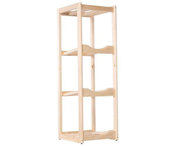 Подставка деревянная под 3 бутыли VIO WS-3 Бук (17117)