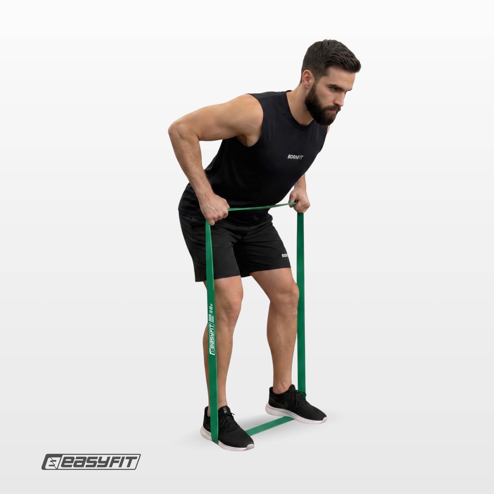 Гумова петля EasyFit Power Bands 19-65 кг для підтягувань Зелений (EFPB1965-Gr) - фото 7