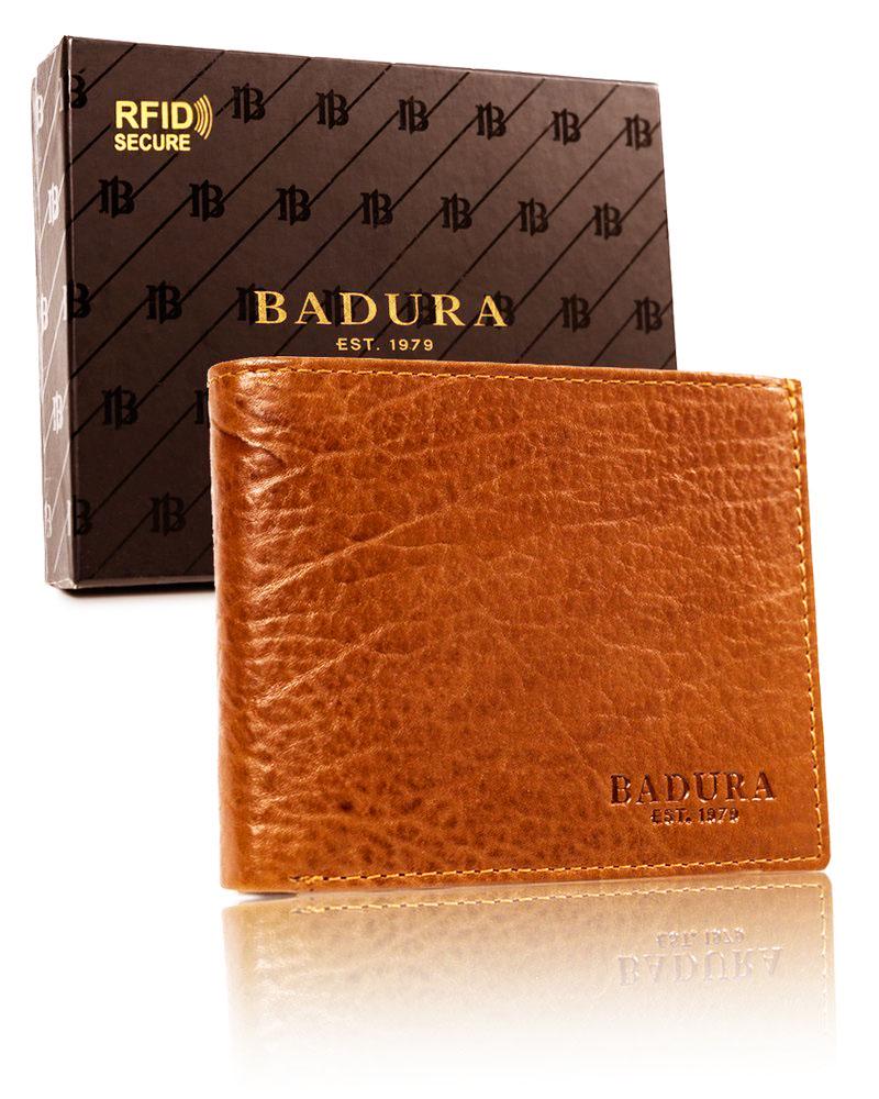 Портмоне мужское кожаное Badura B-N01-MIL T.MORO