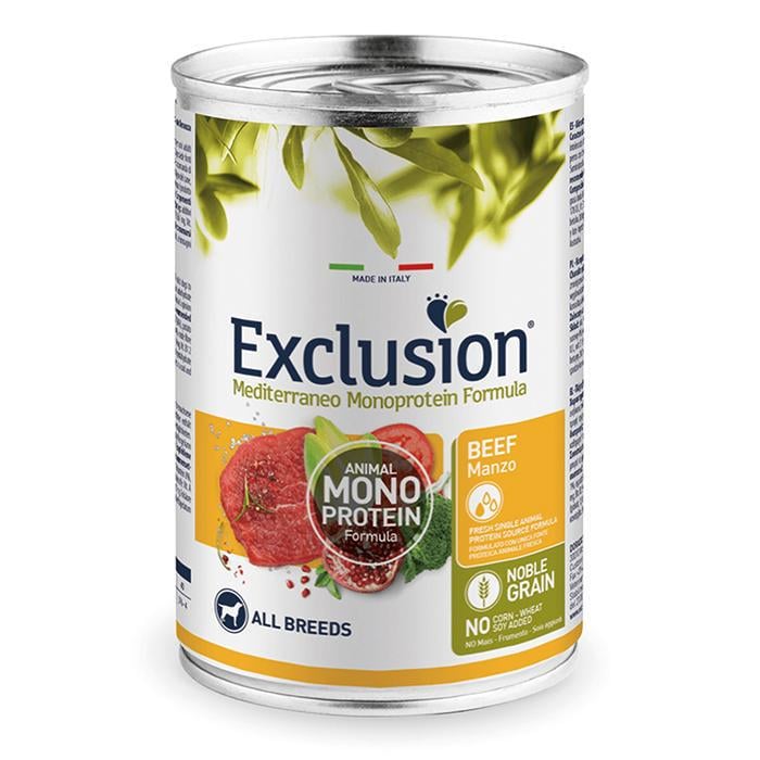 Консерва для собак Exclusion Beef All Breed с говядиной 400 г