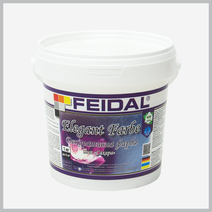 Краска декоративная Feidal Elegant Farbe 10 кг Белый - фото 2