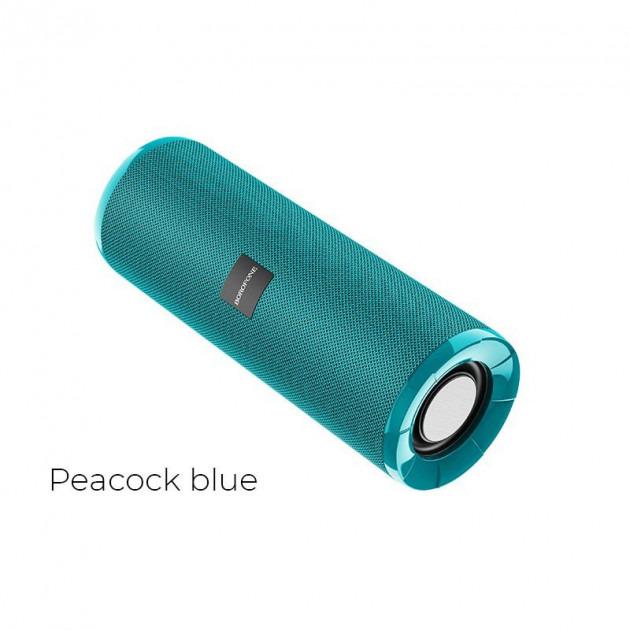 Колонка портативная Borofone BR1 Bluetooth Speaker Голубой