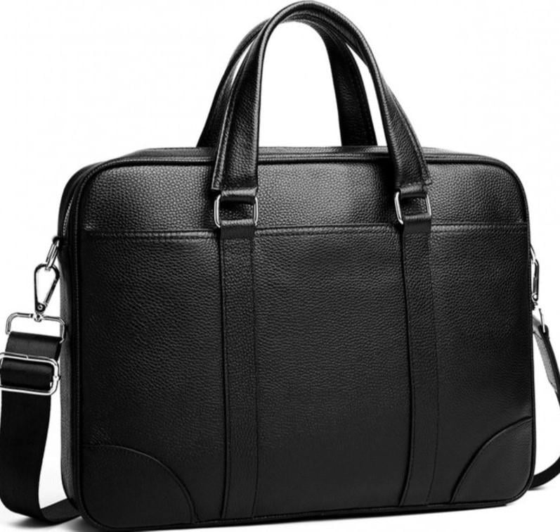 Сумка для ноутбука и документов SHVIGEL кожаная Черный (GLD-2078) Сумка для ноутбука и документов SHVIGEL кожаная Черный (GLD-2078)